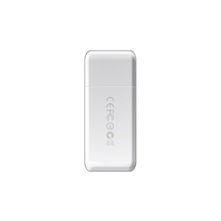 Leitor de cartão de memória SD e microSD Transcend RDF5W USB 3.0 (Branco)