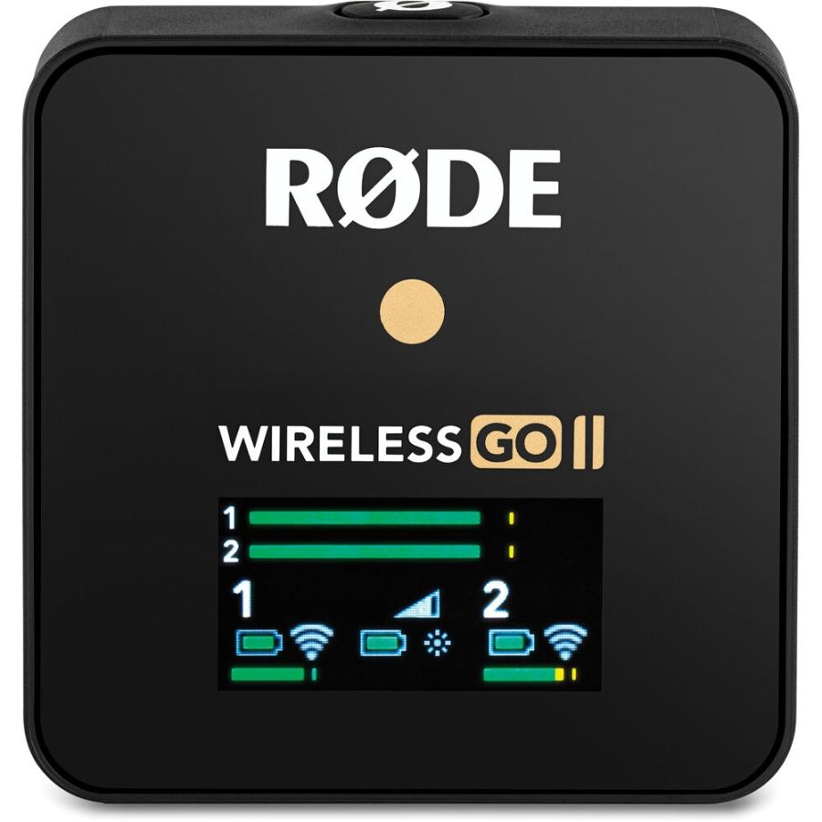 Microfone compacto sem fio Rode Wireless GO II (unitário)