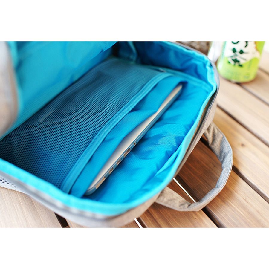 Mochila Easy EC-8884 para equipamento fotográfico (Cinza)