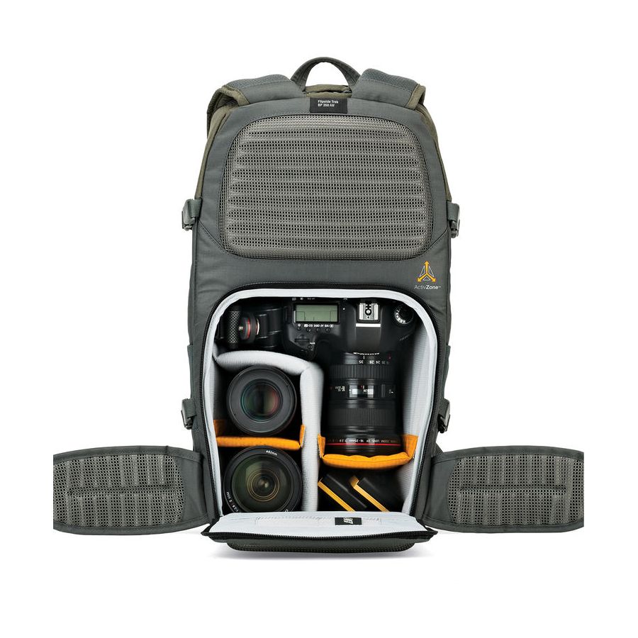 Mochila Lowepro Flipside Trek BP 350 AW (LP37015-PWW) CINZA