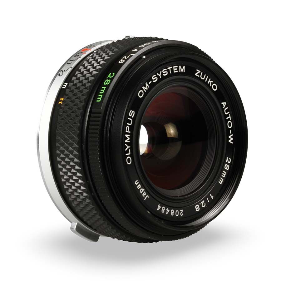 Câmera analógica 35mm Olympus OM10 com lente 50mm f1.4 + 28mm f2.8 - USADO