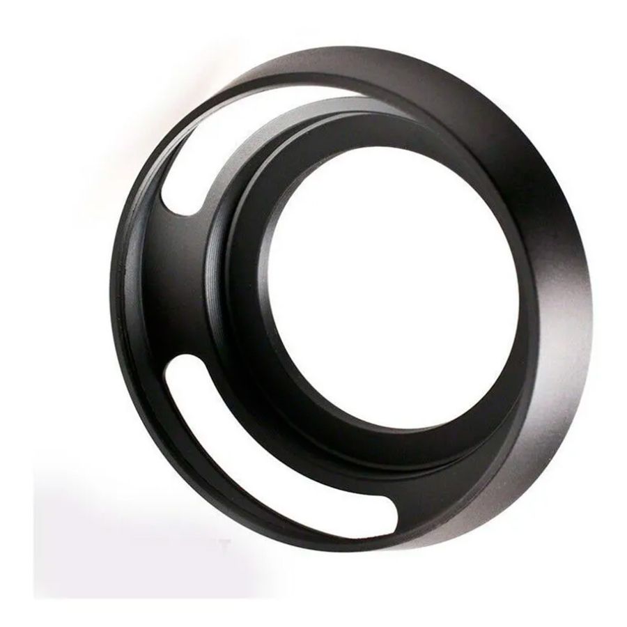 Parasol de rosca 43mm para Lentes Leica e Fujifilm (PRETO)