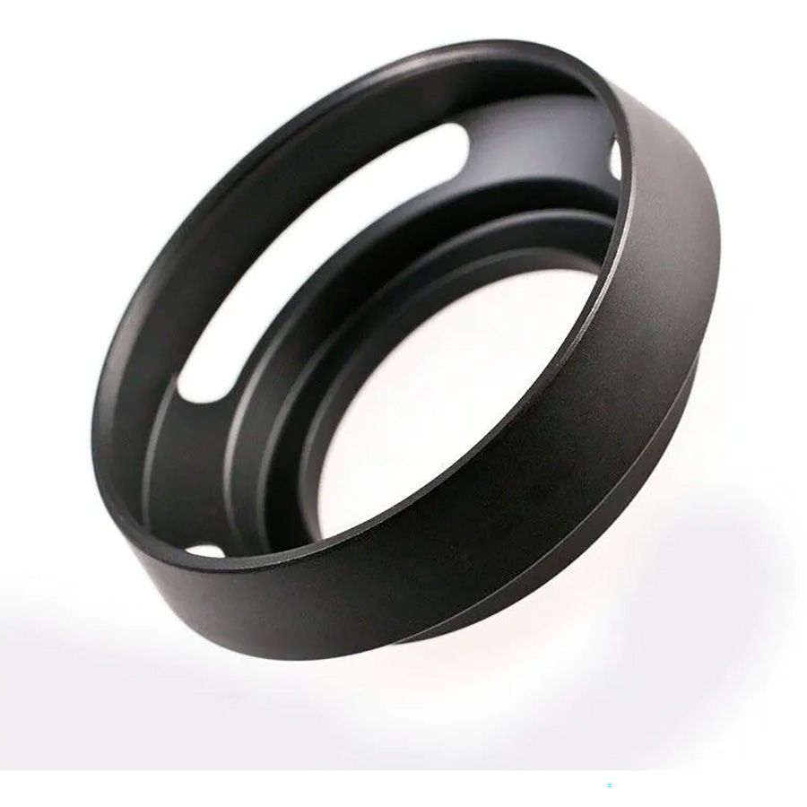 Parasol de rosca 43mm para Lentes Leica e Fujifilm (PRETO)
