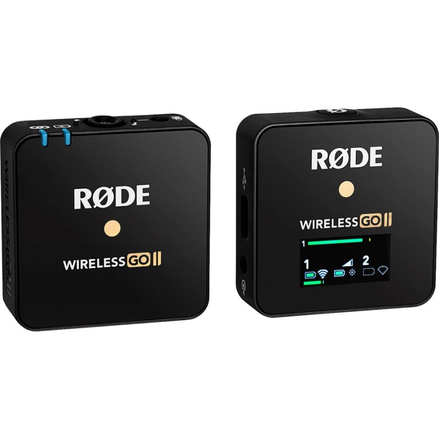 Microfone compacto sem fio Rode Wireless GO II (unitário)