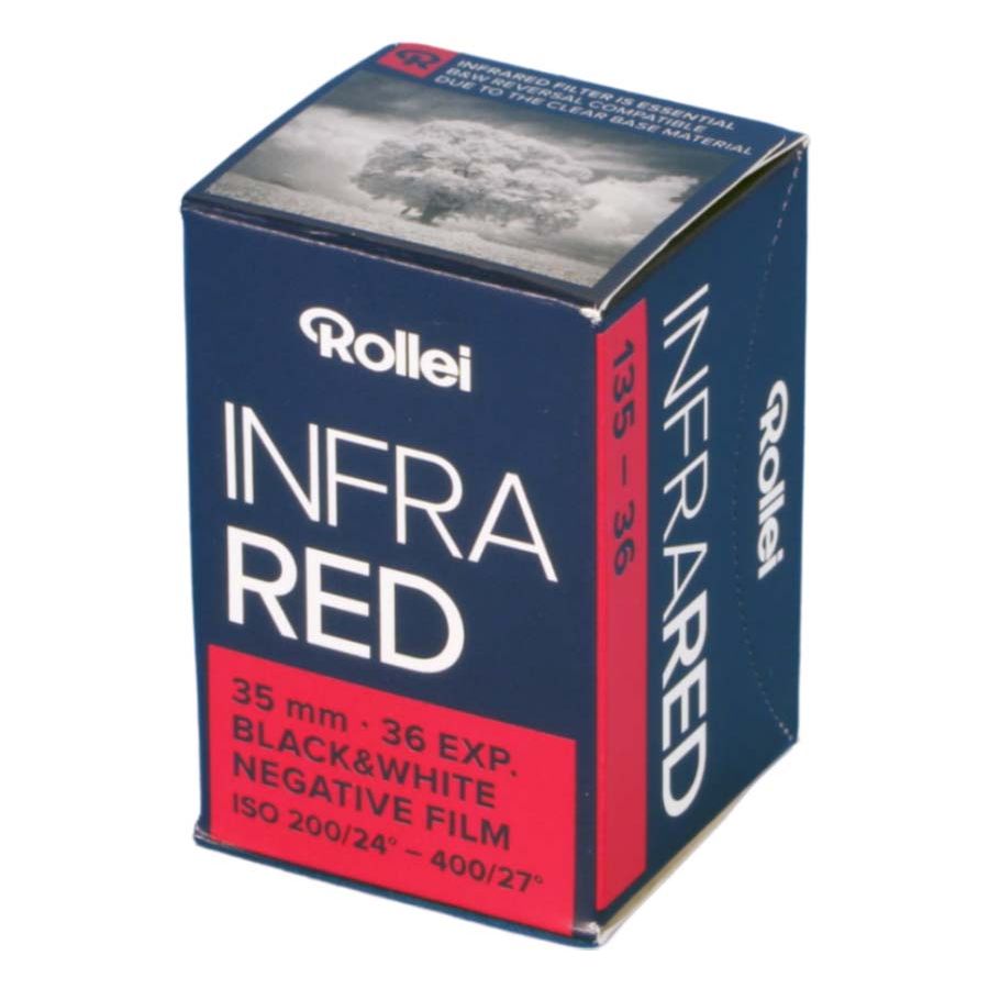 Filme fotográfico 35mm Rollei Infrared ISO 400 Preto e Branco 36 poses