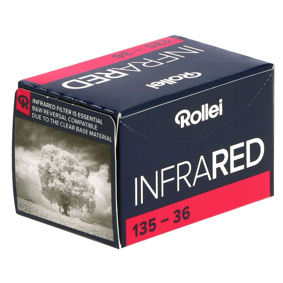 Filme fotográfico 35mm Rollei Infrared ISO 400 Preto e Branco 36 poses