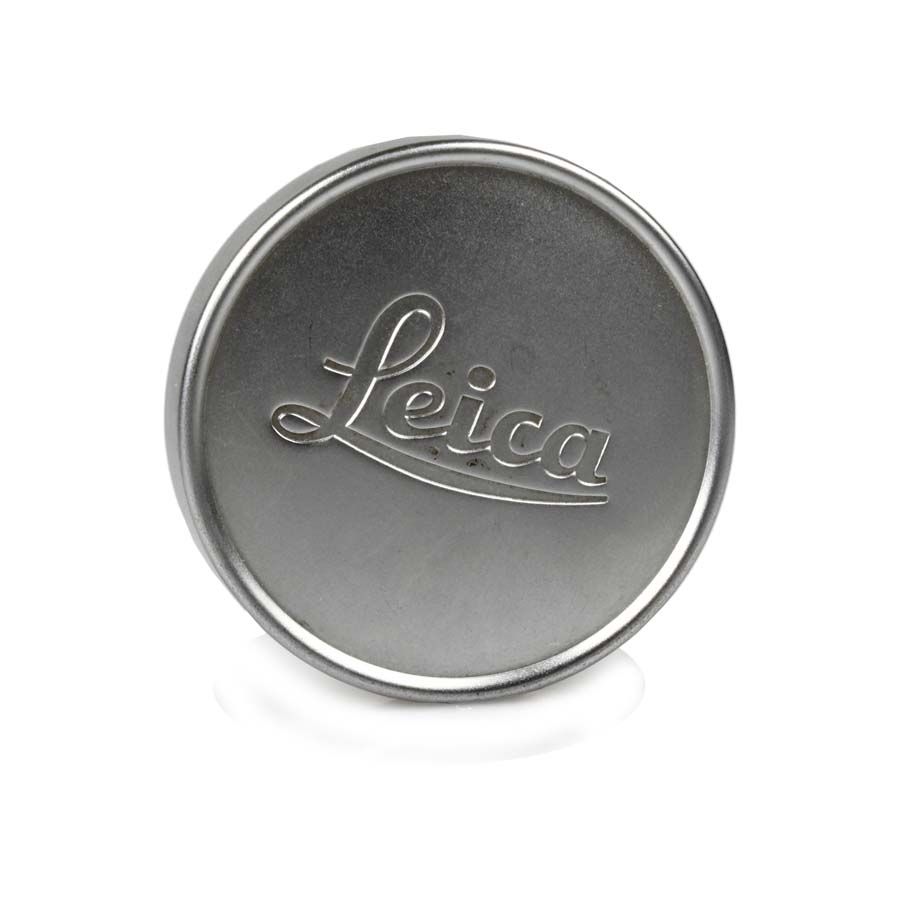 Tampa de proteção frontal Leica E39 para lente (Prata) - USADO