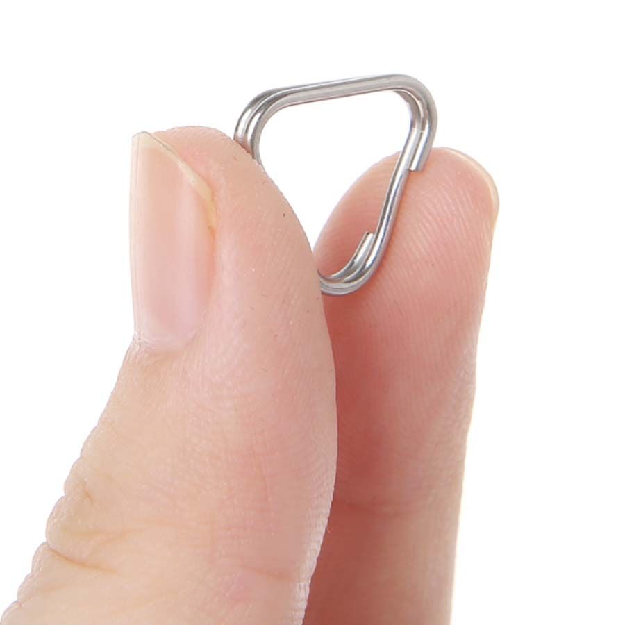 Triângulo de metal para alça de câmera fotográfica (par)