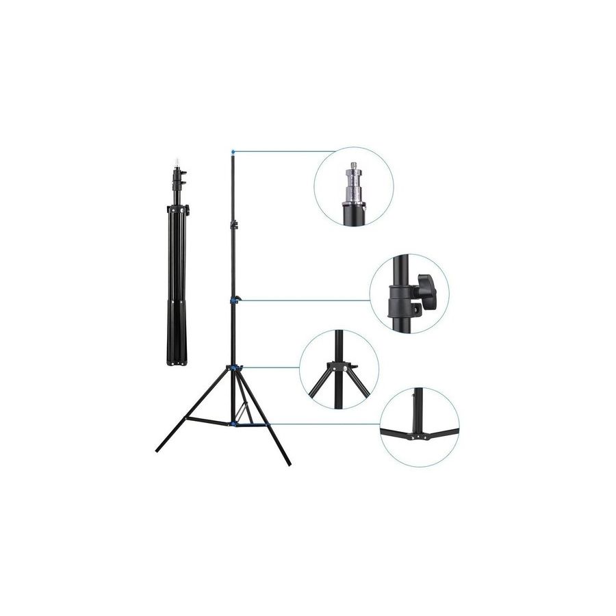 Tripé de iluminação Greika YS302 (2 metros)