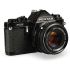 Câmera analógica 35mm Pentax ME com lente 50mm f1.7 - USADO