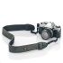 Alça de pescoço em algodão para câmeras DSLR (PRETO)