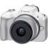 Câmera mirrorless Canon EOS R50 com RF-S 18-45mm IS STM (BRANCO)