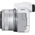 Câmera mirrorless Canon EOS R50 com RF-S 18-45mm IS STM (BRANCO)