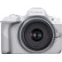 Câmera mirrorless Canon EOS R50 com RF-S 18-45mm IS STM (BRANCO)