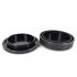 Kit com tampas de proteção (traseira da lente + corpo da câmera) para Canon EOS RF / RF-S