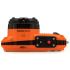 Câmera compacta Kodak PIXPRO WPZ2 à prova d'água (LARANJA) - kit com 2 baterias e cartão de 16GB