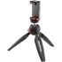 Tripé de mesa Manfrotto PIXI com suporte smartphone (MKPIXICLMII-BK)