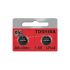 Pilha alcalina Toshiba LR44 1.5V - cartela com 2 unidades