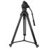 Tripé Kingjoy VT-2100L + VT-3530 com cabeça para vídeo - Suporta até 15 kg