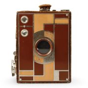 Câmera analógica Kodak Beau Brownie Nº 2 - Decoração