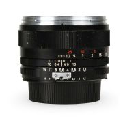 Objetiva ZEISS Planar T* 50mm f1.4 ZF (Nikon F) - USADO