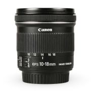 Objetiva Canon EF-S 10-18mm f4.5-5.6 IS STM - USADO
