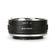 Anel Adaptador K&F KF06.474 - Lente Nikon F em câmera Leica L - USADO