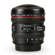 Objetiva Canon EF 8-15mm f4L Fisheye USM - USADO