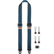 Alça de pescoço Peak Design Slide Lite SLL-MN-3 com sistema de liberação rápida (AZUL)