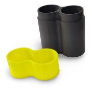 Estojo de plástico TD-120B para 2 rolos de filme 120