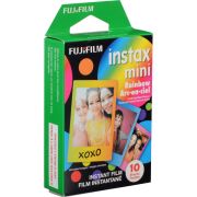 Filme instantâneo Fujifilm instax mini Rainbow com bordas coloridas (10 fotos)
