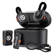 Microfone de lapela sem fio Hollyland Lark M2s Duo Combo (duplo)