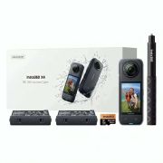 Câmera filmadora de ação Insta360 X4 Adventure Bundle