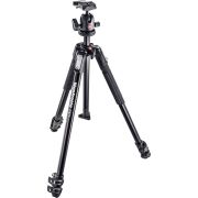 Tripé Manfrotto MT190X3 com cabeça de esfera 496RC2 (Kit MK190X3-BH)