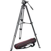 Tripé Manfrotto MVK500AM (Kit MVT502AM com cabeça para vídeo MVH500A e bolsa para transporte)