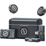 Microfone de lapela sem fio Hollyland Lark M2 Duo Combo (duplo)