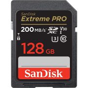 Cartão SDXC SanDisk Extreme PRO UHS-I 128GB - 200MB/s (V30)