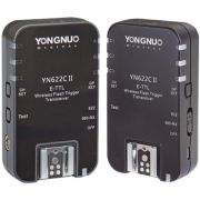 Radio Flash TTL Yongnuo YN-622N II i-TTL para Nikon - Kit com 2 transceptores