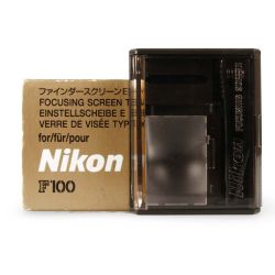 Tela de foco Nikon Tipo E para câmera F100 - USADO