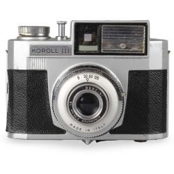 Câmera analógica médio-formato Bencini Koroll III - Decoração