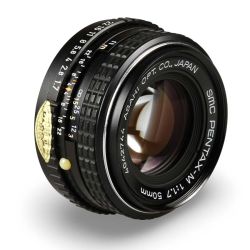 Objetiva Pentax-M SMC 50mm f1.7 (PK) - USADO