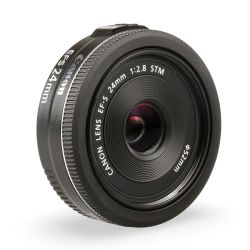 Objetiva Canon EF-S 24mm f2.8 STM - USADO