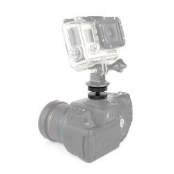 Adaptador de sapata YA4380 com parafuso 1/4" e porca dupla