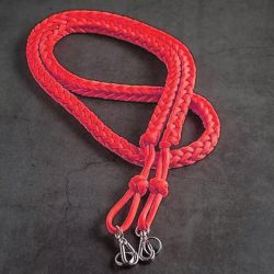 Alça de pescoço Mohave Cord Paracord 550 para câmera fotográfica - Vermelho