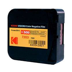 Filme Super 8 Kodak VISION3 50D/7203 ISO 50 (15 metros)