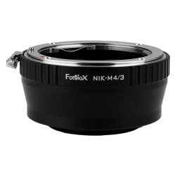 Anel Adaptador Fotodiox FONIKFMFT (Lente Nikon F em câmera micro 4/3)