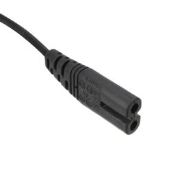 Cabo de energia com conector tipo 8 (IEC C8) 60cm