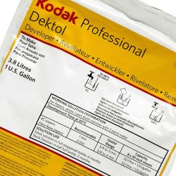 Revelador em pó Kodak Dektol para papel fotográfico preto e branco - 551g (rende 3,8 litros)