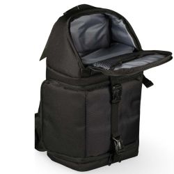 Mochila Vivitar DKS 15 para equipamento fotográfico (Fundo cinza)