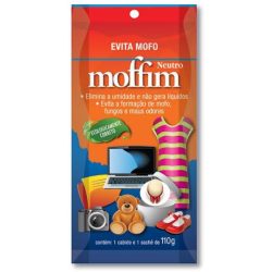 Desumidificador e anti-mofo Moffim - Caixa com 72 sachês de 110g cada